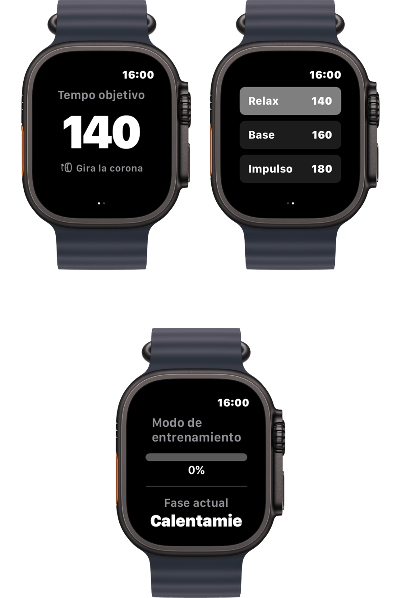 Captura de pantalla de Beatrunner Pro: App para Apple Watch